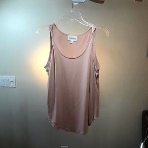 Olive and oak pink tank size medium